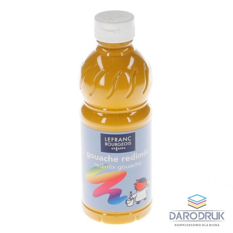 Lefranc&Bourgeois Farba tempera REDIMIX kolor: żółty 500ml 1 kolor. Lefranc&Bourgeois (188014)