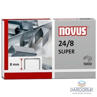 Novus Zszywki 24/8 1000 szt Novus (24/8)