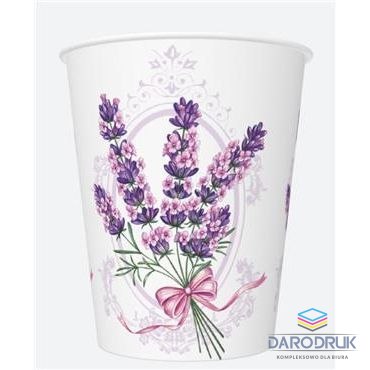 Pol-mak Kubek jednorazowy daisy papier 250ml Pol-mak (01)