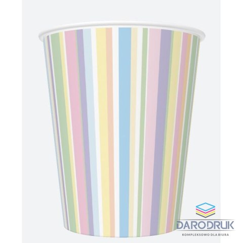 Pol-mak Kubek jednorazowy daisy papier 250ml Pol-mak (01)