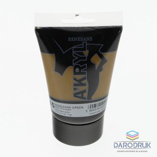 Renesans Farba akrylowa kolor: zielona 100ml Renesans (45)