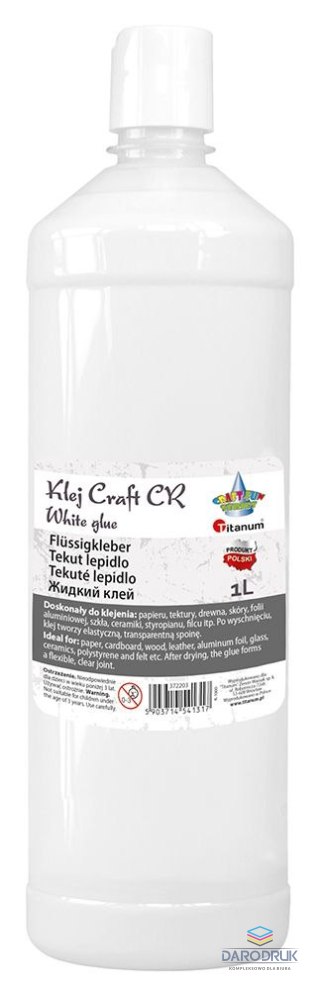 Titanum Klej w płynie Craft-Fun Series Craft CR 1000ml Titanum (K-1000)