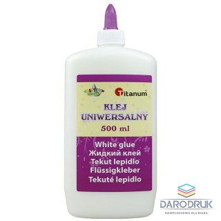Titanum Klej w płynie Craft-Fun Series uniwersalny 500ml Titanum (WG-500)