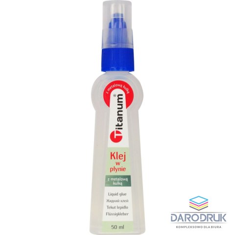 Titanum Klej w płynie Titanum z metalową kulka 50ml