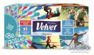 Velvet Chusteczki higieniczne 120 szt Velvet (Paradise)