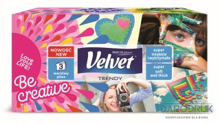 Velvet Chusteczki higieniczne 120 szt Velvet (Paradise)