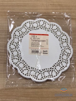 Ada Serwetki biała a100/20 20 cm biała papier [mm:] 200 Ada (2021 10 1001)