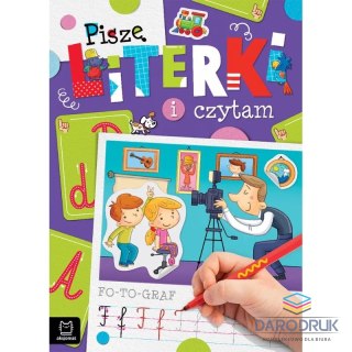 Aksjomat Książka dla dzieci Piszę literki i czytam Aksjomat