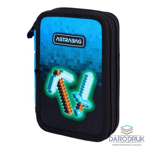 Astra Piórnik Astrabag Blue Pixel Astra (503024054)