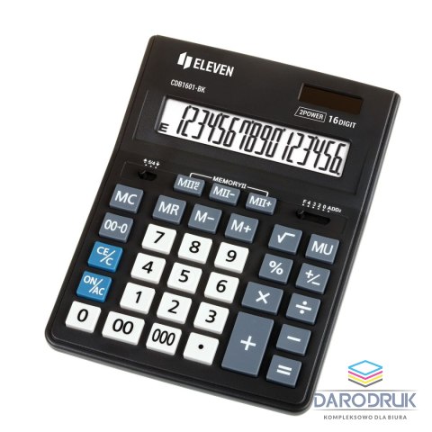 Eleven Kalkulator na biurko Eleven (CDB1601BKE)