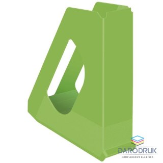 Esselte Pojemnik na dokumenty pionowy A4 Vivida Europost zielony plastik [mm:] 72x256x 260 Esselte (623938)