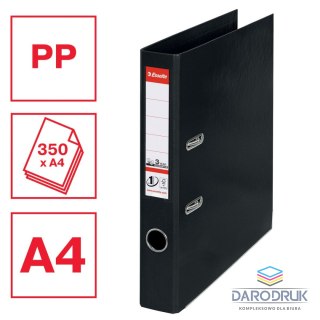 Esselte Segregator dźwigniowy A4 50mm CZARNY Esselte (811470)