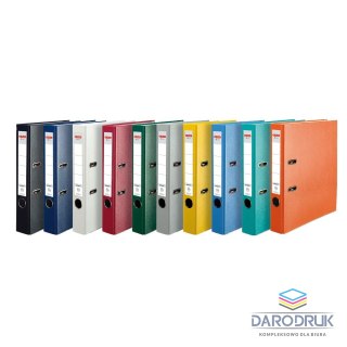 Herlitz Segregator dźwigniowy Q. file Standard 0011178969 A4 50mm niebieski jasny Herlitz (300023550)