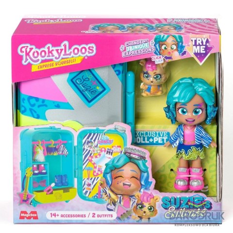 Orbico Sp. Z O.o. Figurka MojiPops Suzie Q Walizka Orbico Sp. Z O.o. (PKLSP108IN00)