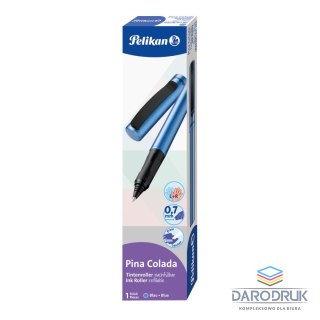 Pelikan Pióro kulkowe Pina Colada 821186 Niebieski metalik wkład niebieskie Pelikan (400195792)