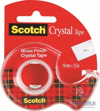 Scotch Taśma biurowa 19x7,5 [mm x m] Scotch (70-0711-6987-7)