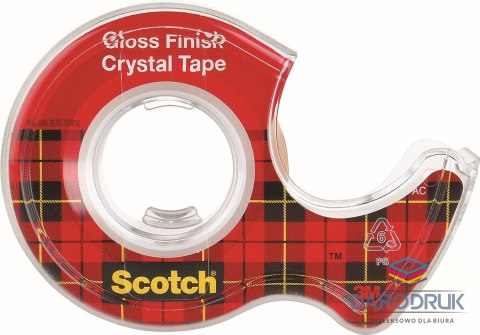 Scotch Taśma biurowa 19x7,5 [mm x m] Scotch (70-0711-6987-7)