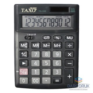 Taxo Graphic Kalkulator na biurko TG-332 Taxo Graphic 12-pozycyjny