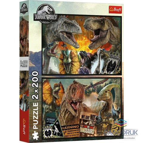 Trefl Puzzle Universal Jurrasic World 2x200 el. Trefl (13316)