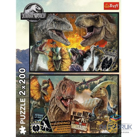 Trefl Puzzle Universal Jurrasic World 2x200 el. Trefl (13316)