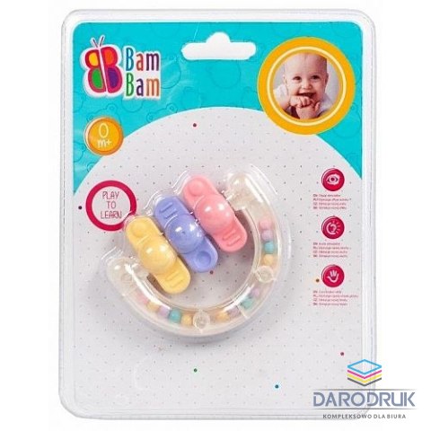 Bam Bam Grzechotka znaczki Bam Bam (414251)