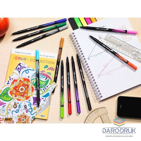 Bic Cienkopis Intensity FINE wkład mix 0,4mm 4kol. Bic (942076)