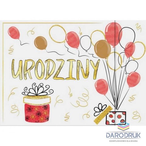 Henry Kartka składana B6 KARNET B6 składany prezenty Henry (5908451980283)
