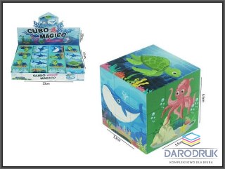 Hipo Układanka Kostka magiczna 3×3 ocean Hipo (H13695)