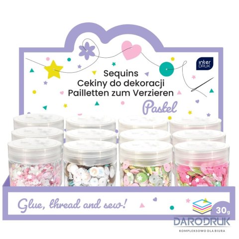Interdruk Cekiny 30g mix 30g Interdruk (0)