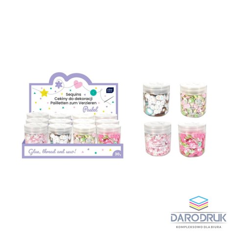 Interdruk Cekiny 30g mix 30g Interdruk (0)