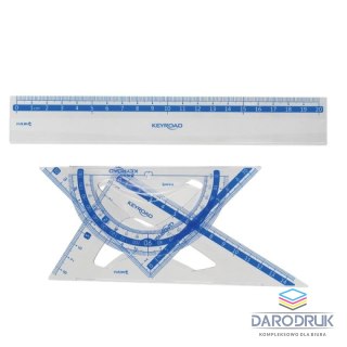 Keyroad Komplet geometryczny 4 el. Keyroad (KR971247)
