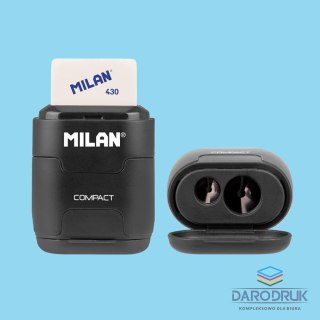 Milan Temperówko-gumka Compact Shadow Milan (4703116DW)