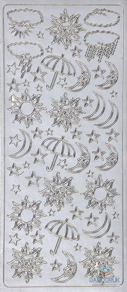 Naklejka (nalepka) azurowe duże (ARP515)
