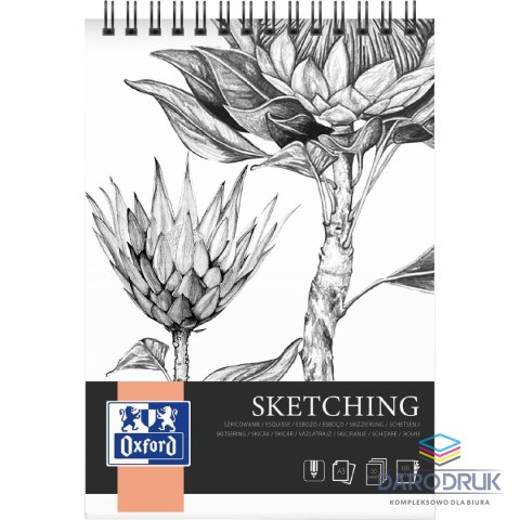 Oxford Blok artystyczny DO SZKICOWANIA A3 120g 50k Oxford (400166129)