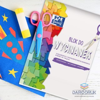 Oxford Papier kolorowy A4 kolor mix 15k. Oxford (400166084)