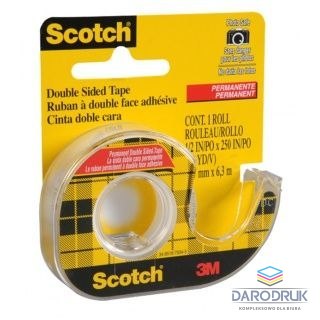 Scotch Taśma dwustronna 12x6,3 [mm x m] Scotch (136)