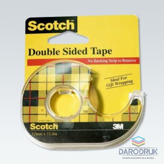 Scotch Taśma dwustronna 12x6,3 [mm x m] Scotch (136)