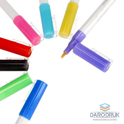 Starpak Marker olejowy Konturowy wkład mix okrągła końcówka Starpak (497706)