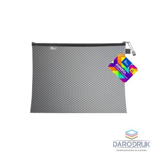 Tetis Teczka plastikowa na suwak czarna B5 z suwakiem 5903242105326 B5 czarny Tetis (BT608-V)
