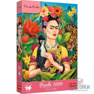 Trefl Puzzle Frida Kahlo Portret w dżungli 1000 el. Trefl (12094)