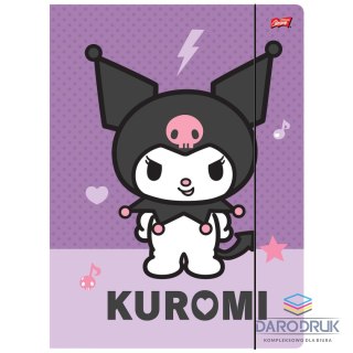 Unipap Teczka kartonowa na gumkę Kuromi A4 różne Unipap