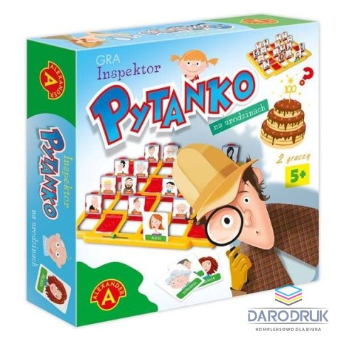 Alexander Gra edukacyjna INSPEKTOR PYTANKO NA URODZINACH Alexander