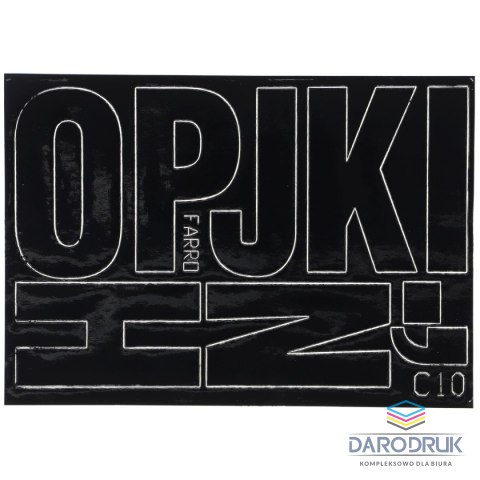 Farro Naklejka (nalepka) literki Farro