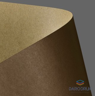 Galeria Papieru Papier ozdobny (wizytówkowy) A4 kraft brązowy brązowy 275g Galeria Papieru (204418)