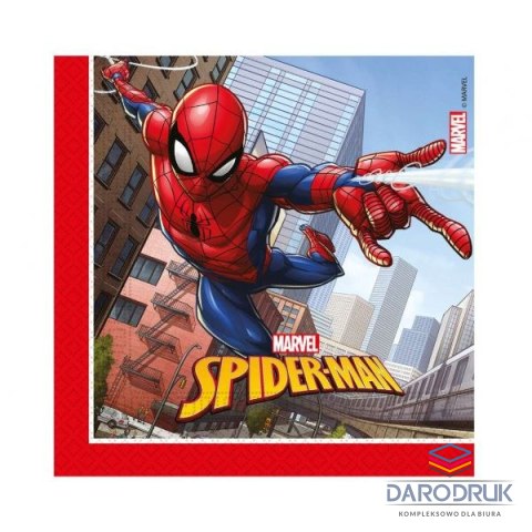 Godan Serwetki Spiderman Crime Fighter mix papier [mm:] 330x330 Godan (93865)
