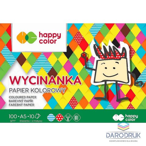 Happy Color Blok artystyczny 10 ark happy color A5 100g 10k Happy Color (HA 3710 1520-A10)