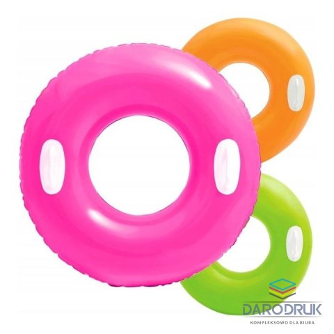 Intex Koło do pływania duże z uchwytami 76 cm Intex (59258)