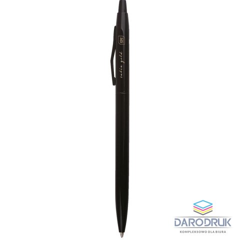 Interdruk Długopis żelowy Satin Gold slim 1,00mm wkład niebieski 1,0mm Interdruk (5902277346834)