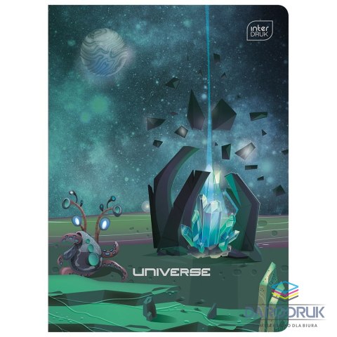Interdruk Zeszyt A5 METALIC FANTASY 60k. 70g krata Interdruk