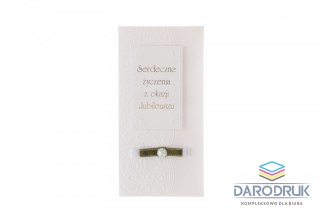 Merigraf Kartka składana DL Jubileusz exclusive Merigraf (5902221808807)